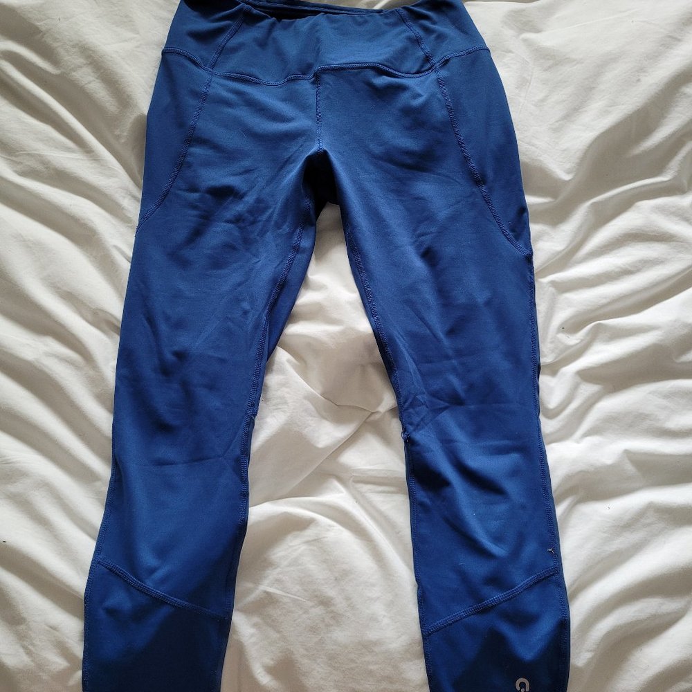 Blue 3/4 Legging